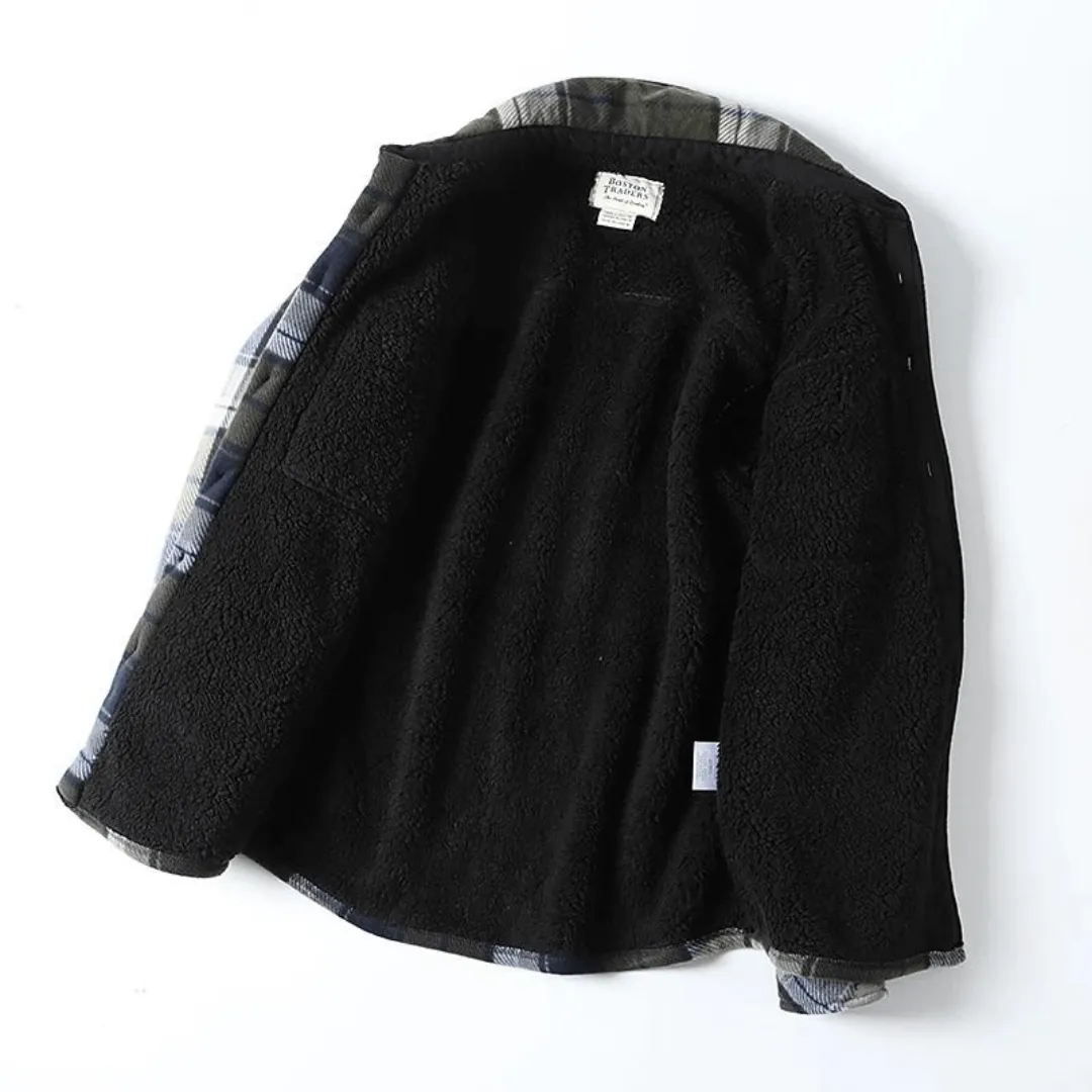 Men's Sherpa Lined Winter Jacket