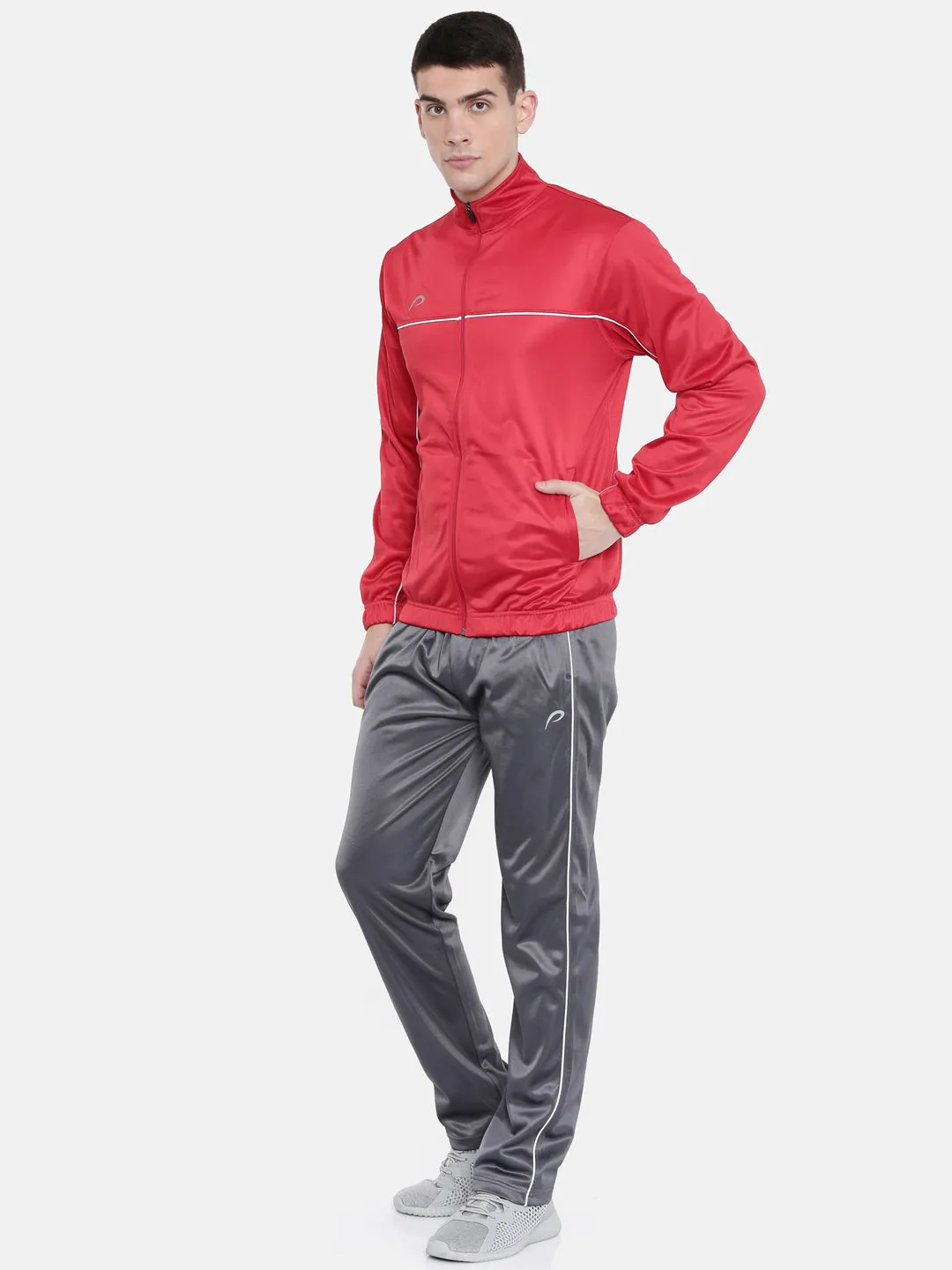 Men's Solid Running Tracksuits