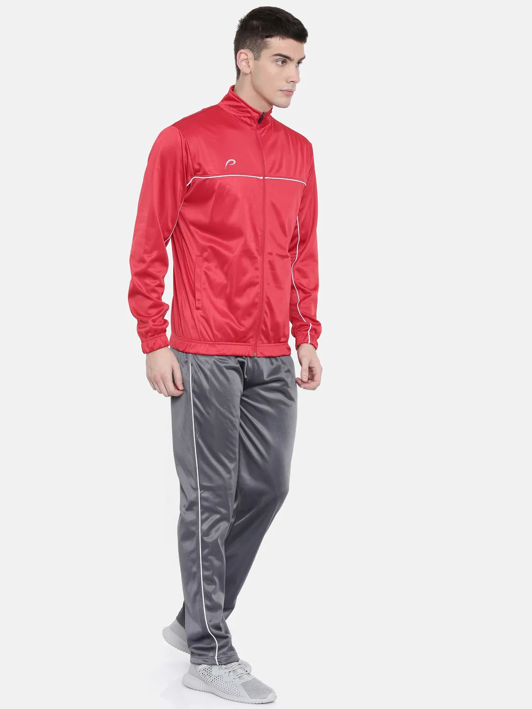 Men's Solid Running Tracksuits