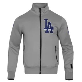 MLB LOS ANGELES DODGERS CLASSIC MEN'S TRACK JACKET (GRAY)