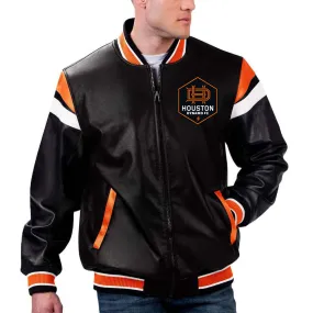 MLS Houston Dynamo FC Leather Jacket