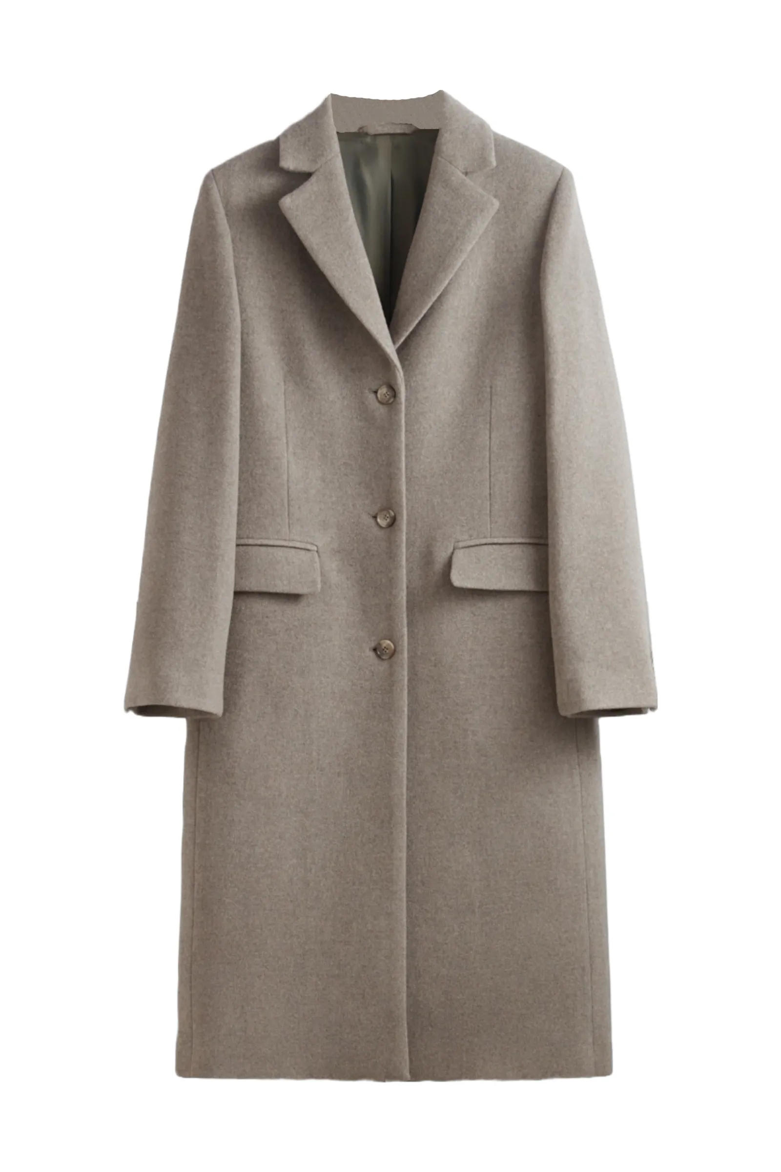 Mole Single-Breasted Coat