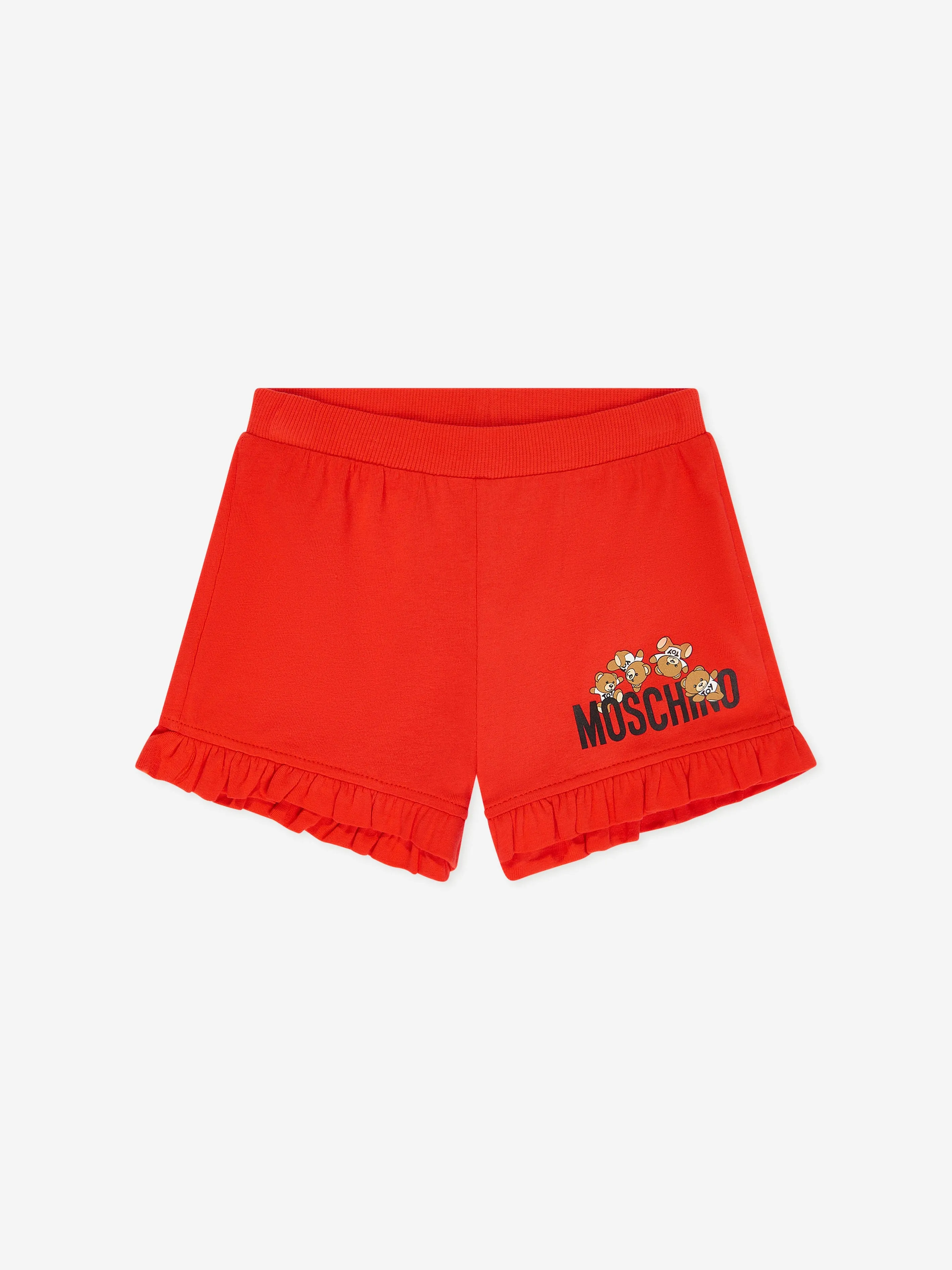 Moschino Baby Girls Teddy Bear Shorts Set in Multicolour
