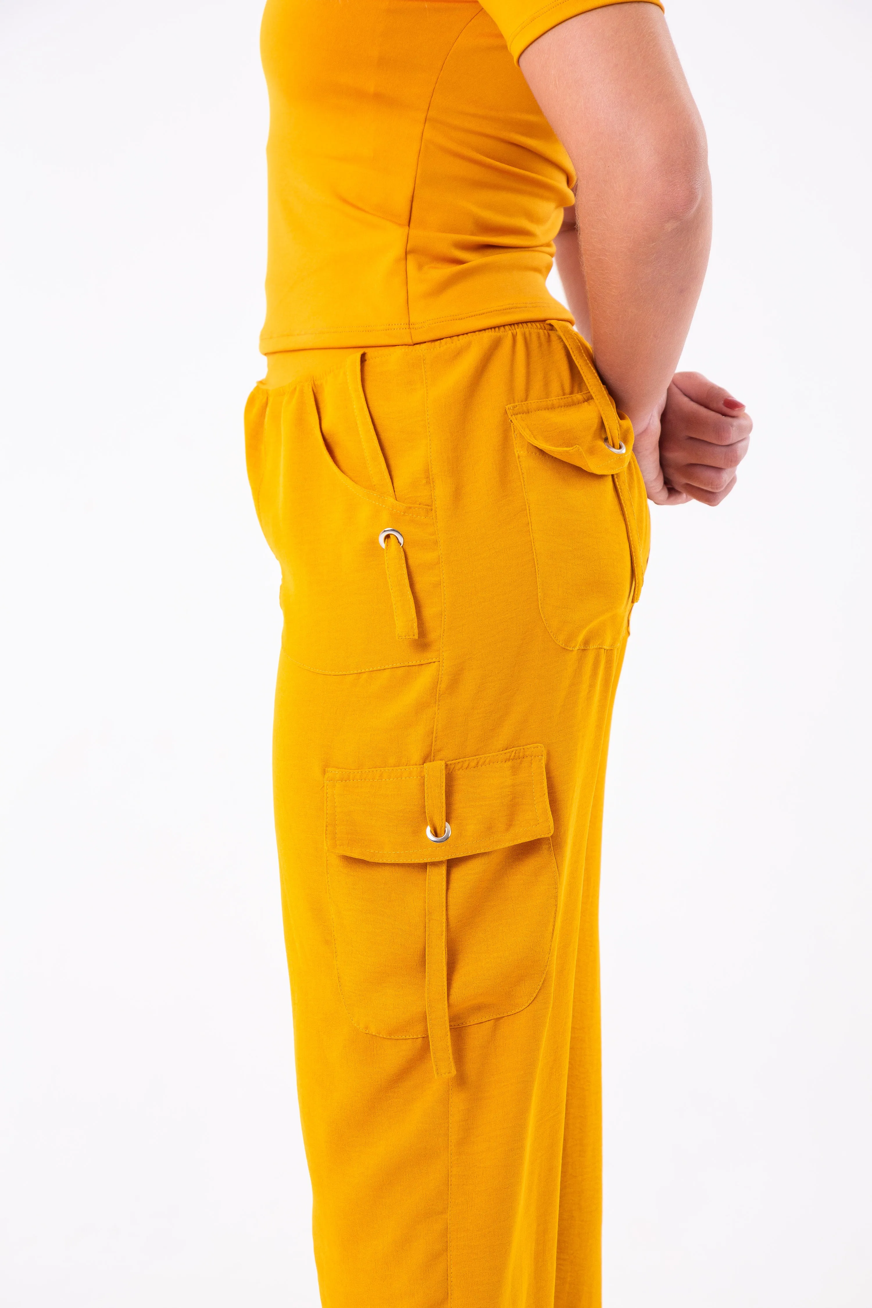 Mustard Cargo Pant