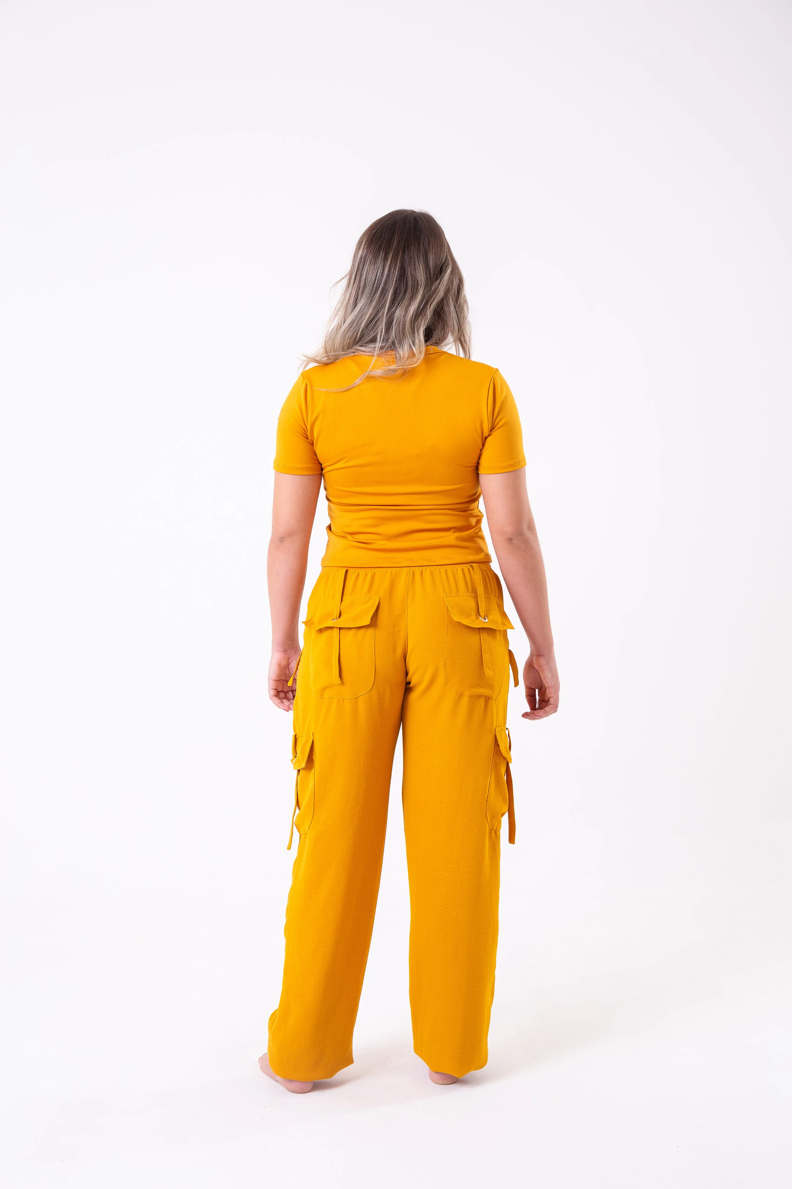 Mustard Cargo Pant