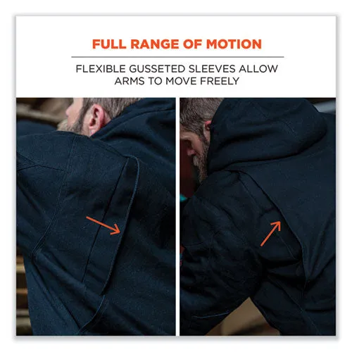 N-ferno 6468 Duck Canvas Work Jacket, Medium, Black, Ships In 1-3 Business Days