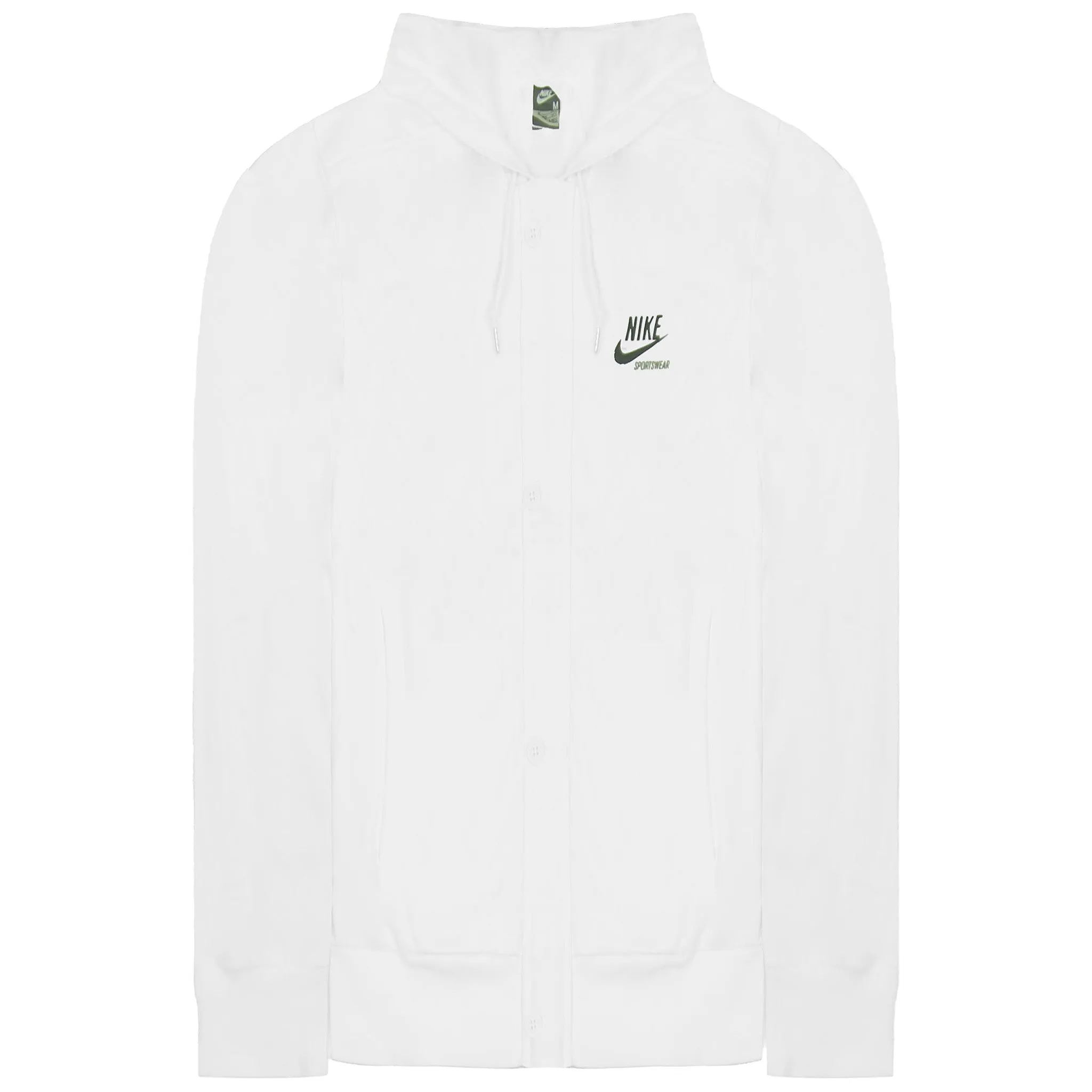 Nike Sportswear Mens White Track Jacket