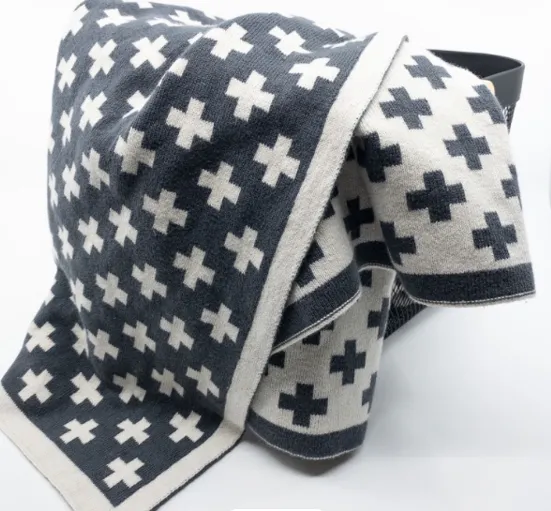 Organic-cotton Cot Blankets - Night Owl