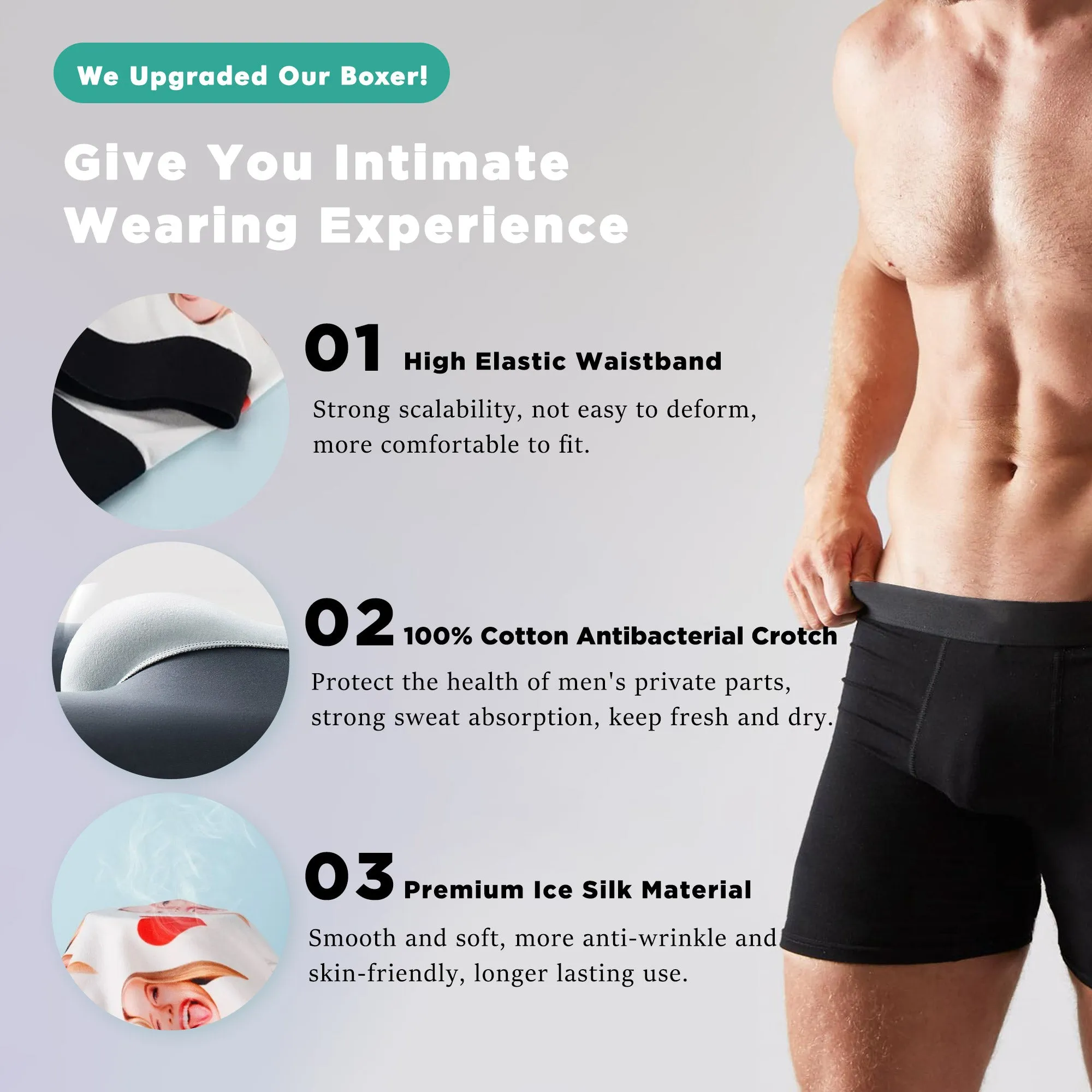 Personalize Funny Boxer Custom Sexy Underwear Gifts for Him