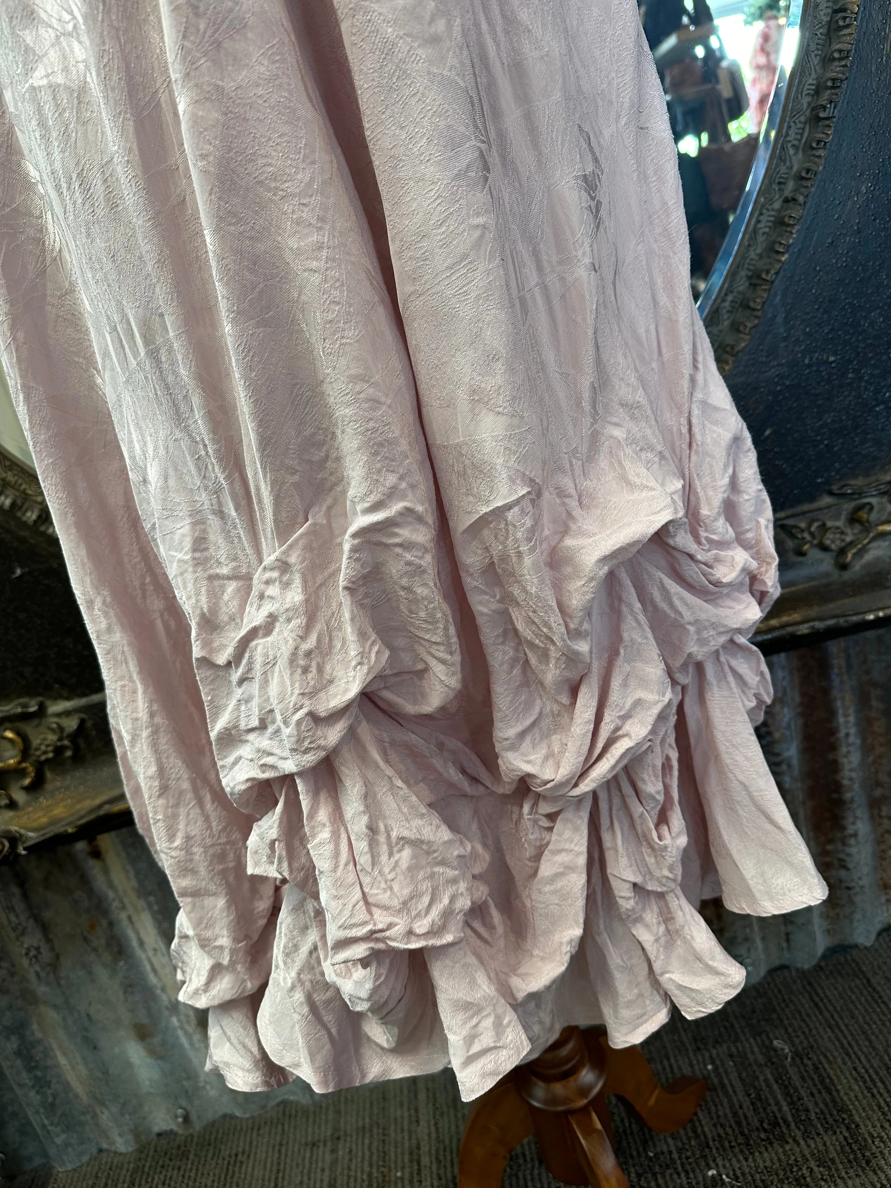 Pink rooshe slip dress