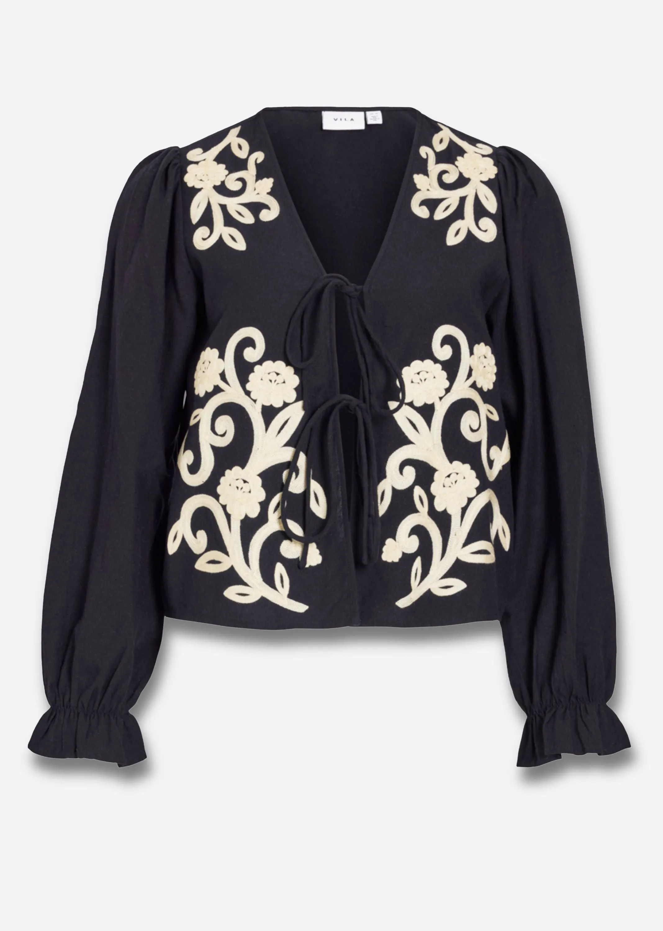 Polene Tie Top in Black