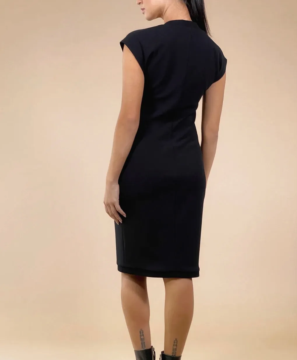 PP5181 Black Satellite Dress