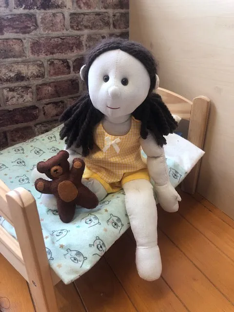 Rag Doll Shortie Pyjama Kit - 4 Colour Choices