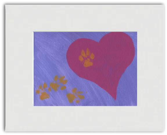 Ready-to-Frame Print "Free To Be Loved" - Art by Teddy