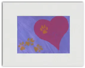Ready-to-Frame Print "Free To Be Loved" - Art by Teddy