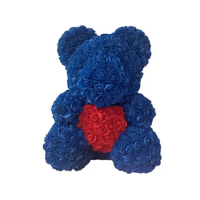 Rose Bear Heart Artificial Flower