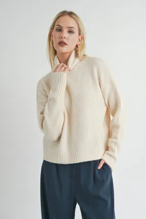 Sage the Label Fiona Turtleneck Pullover Sweater