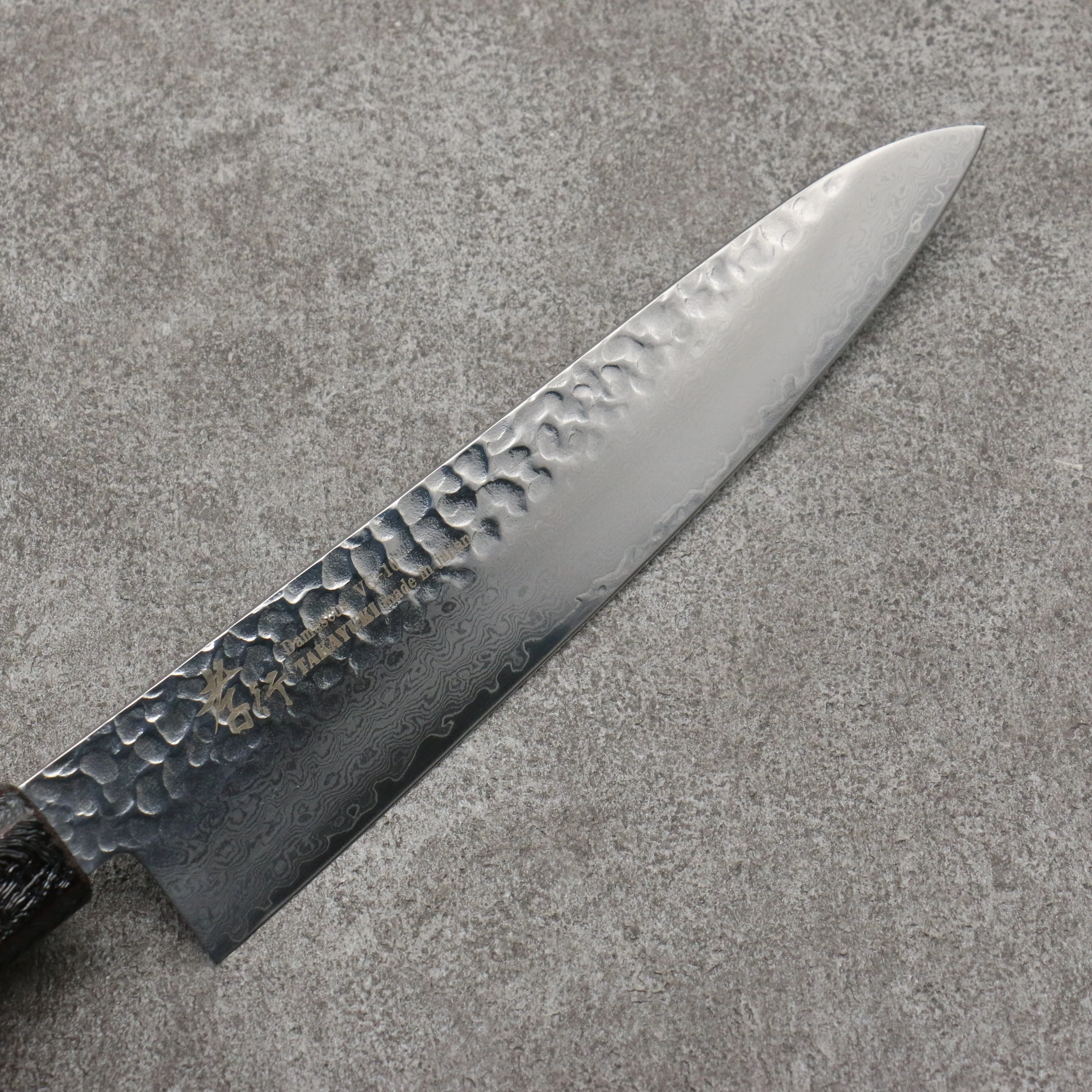 Sakai Takayuki Rinnou VG10 33 Layer Damascus Gyuto210mm Red Lacquered Handle