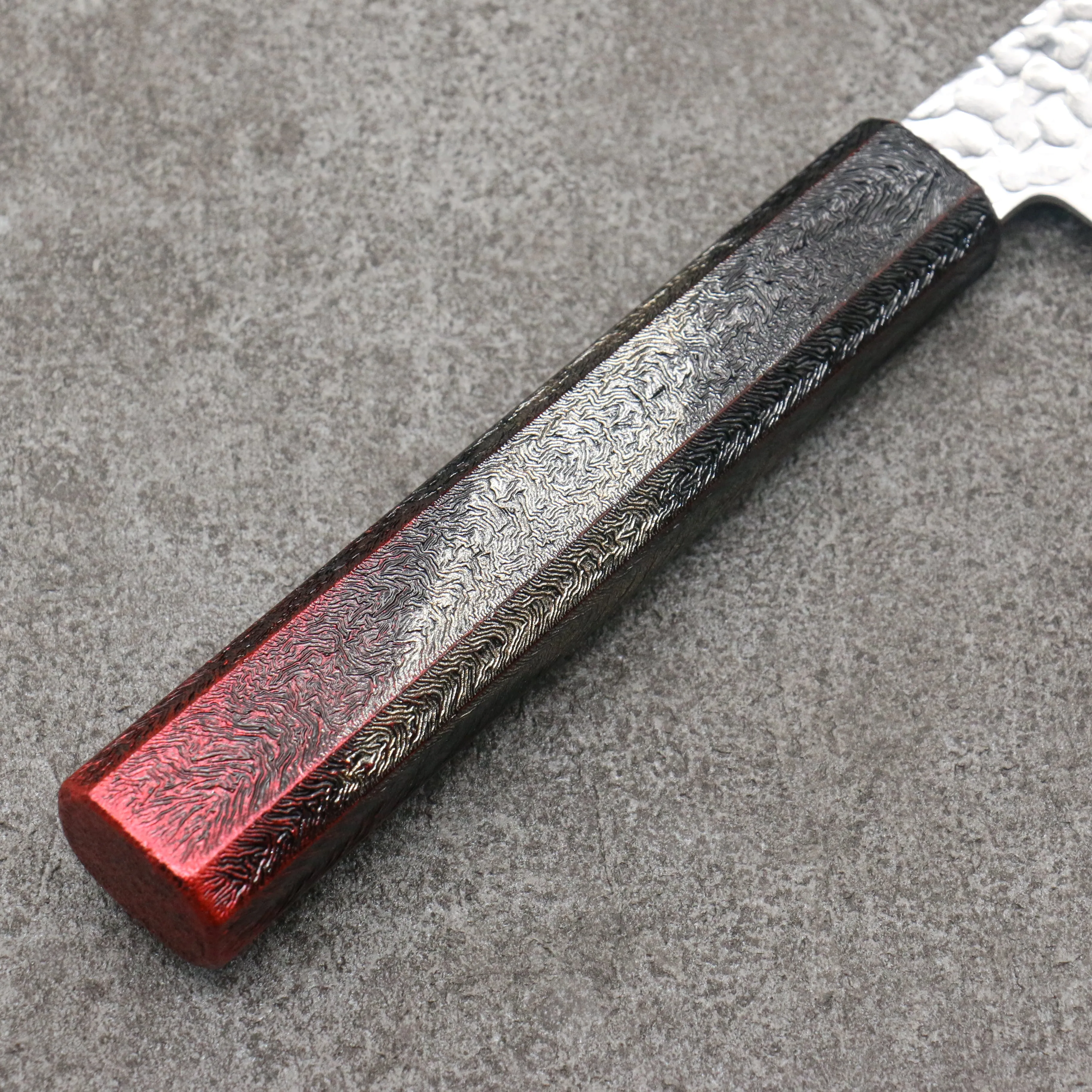 Sakai Takayuki Rinnou VG10 33 Layer Damascus Gyuto210mm Red Lacquered Handle