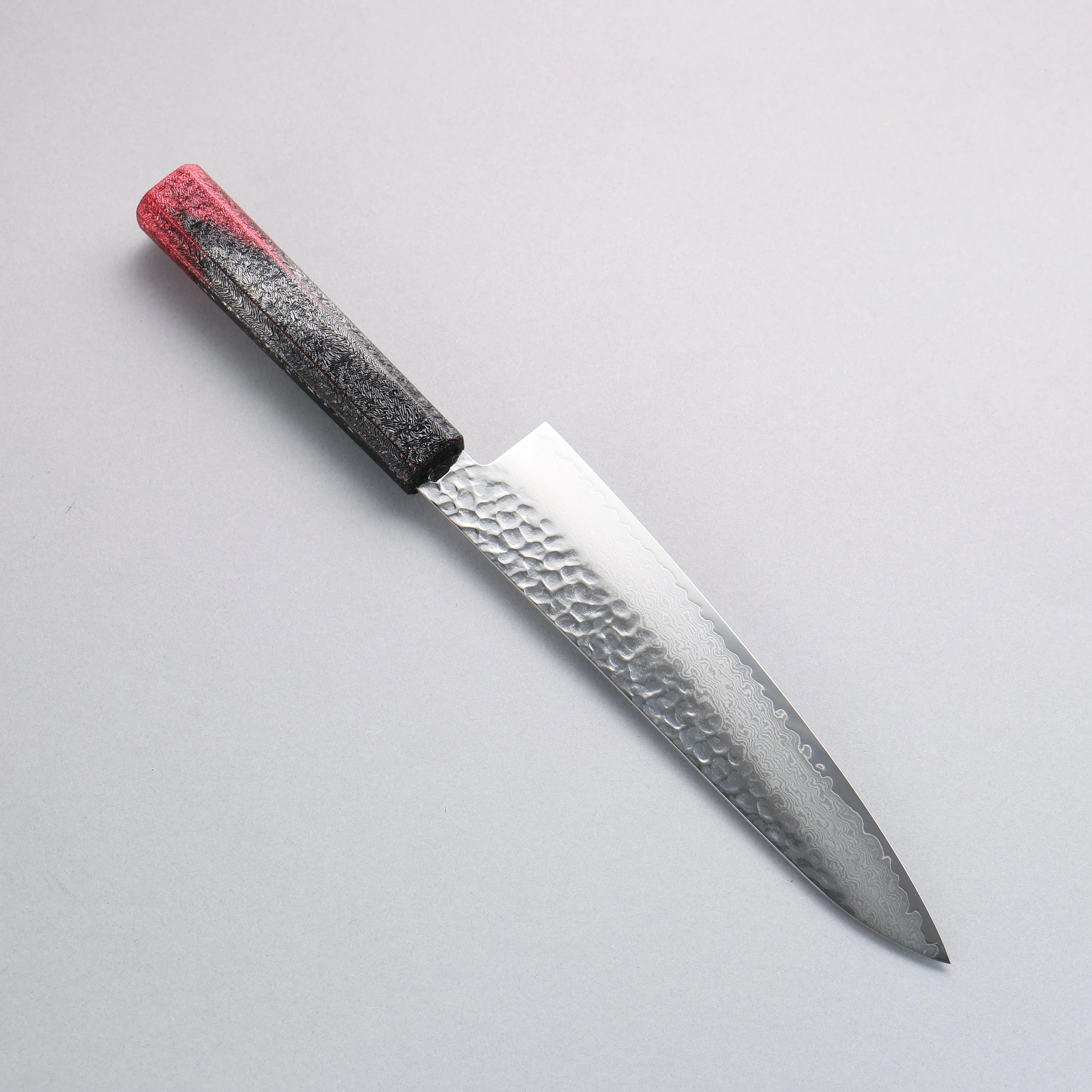 Sakai Takayuki Rinnou VG10 33 Layer Damascus Gyuto210mm Red Lacquered Handle