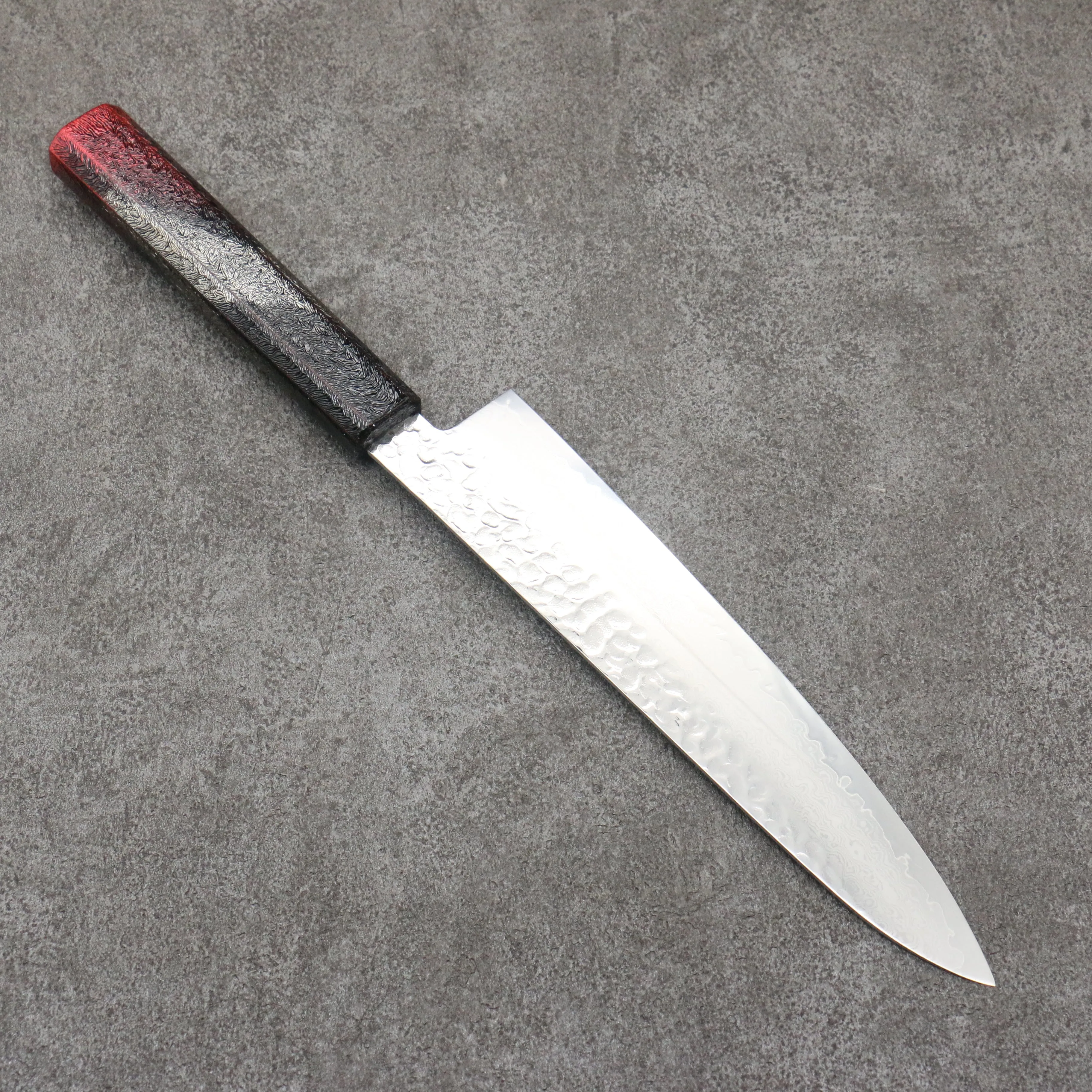 Sakai Takayuki Rinnou VG10 33 Layer Damascus Gyuto210mm Red Lacquered Handle