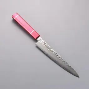 Sakai Takayuki VG10 33 Layer Damascus Petty-Utility 180mm Live oak Lacquered (Kouseki) Handle