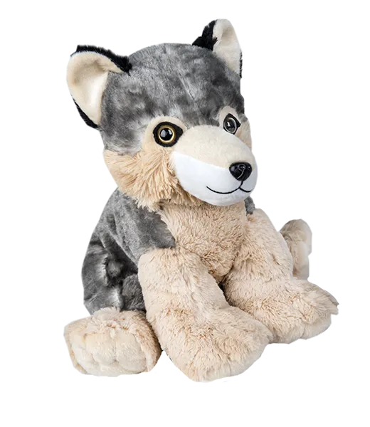 Scout le loup gris 8" Timber Wolf