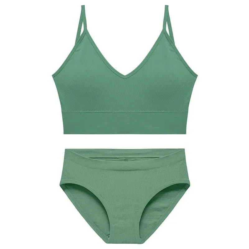 Seamless Sports Bra set