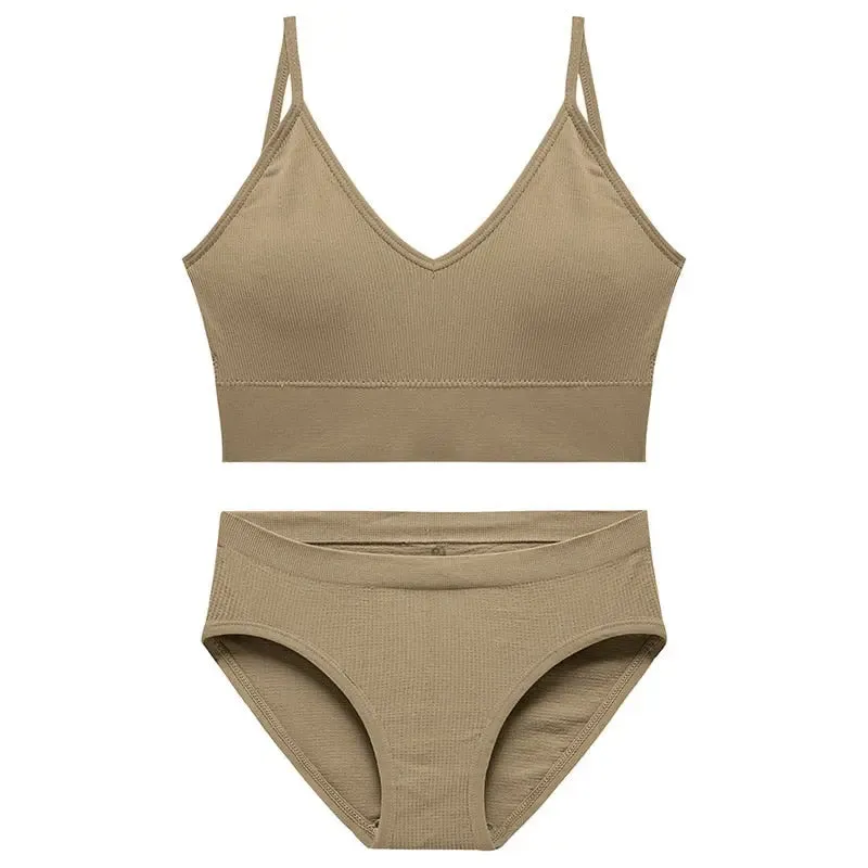 Seamless Sports Bra set