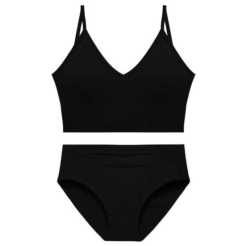 Seamless Sports Bra set