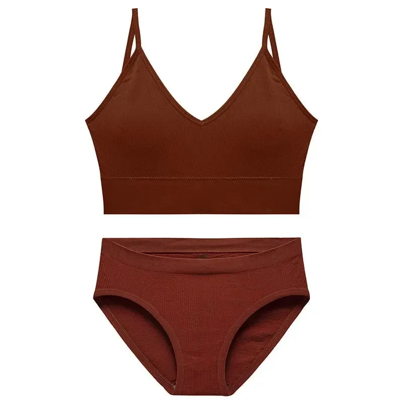 Seamless Sports Bra set