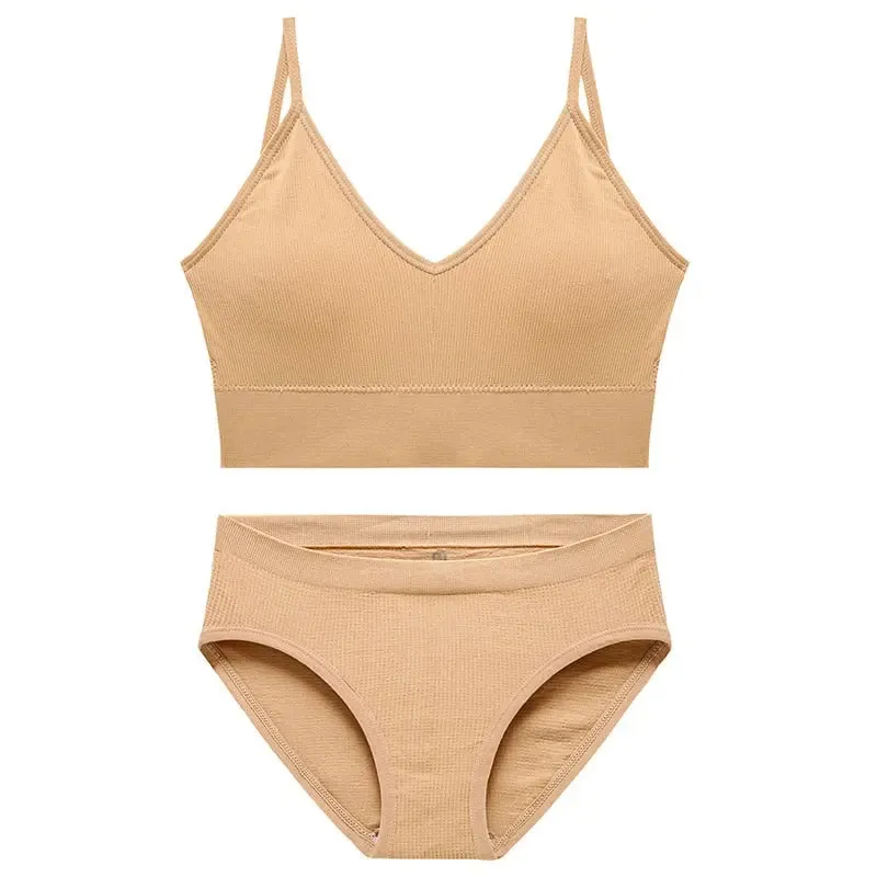 Seamless Sports Bra set
