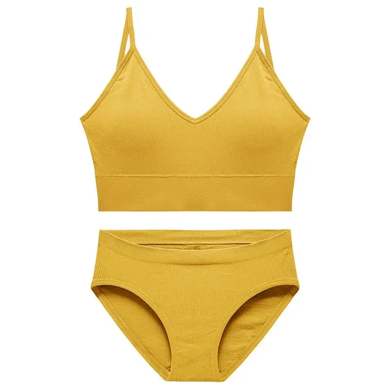 Seamless Sports Bra set