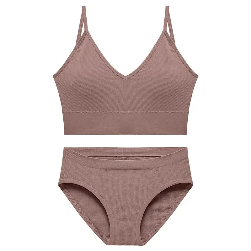 Seamless Sports Bra set