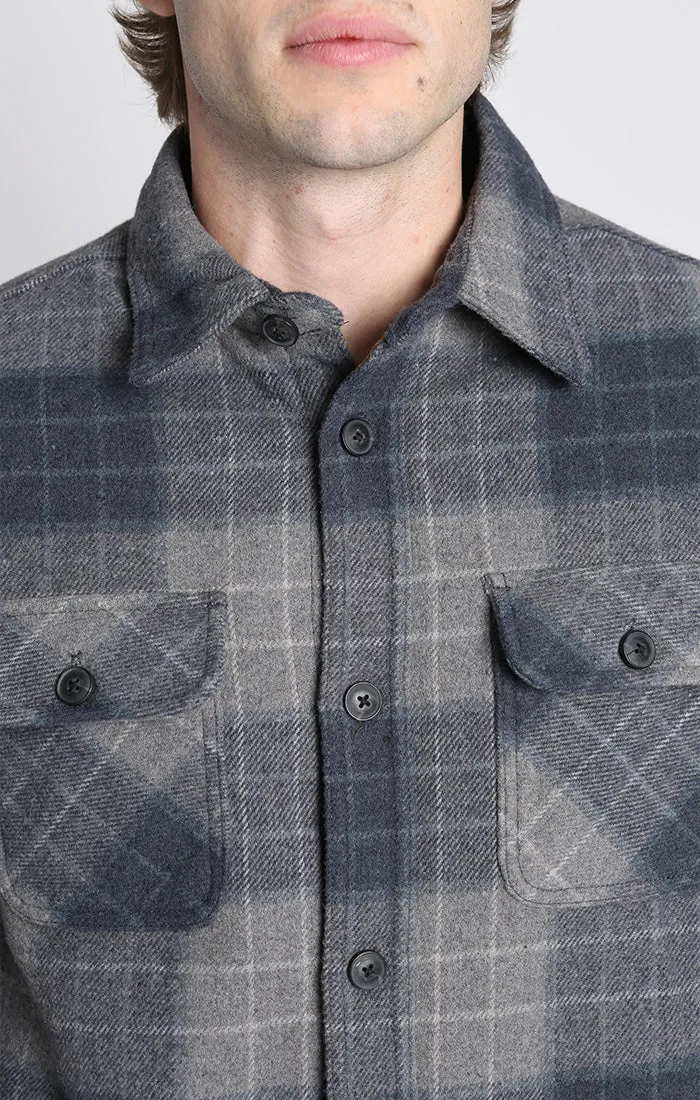 Sherpa Lined Wool Jacket