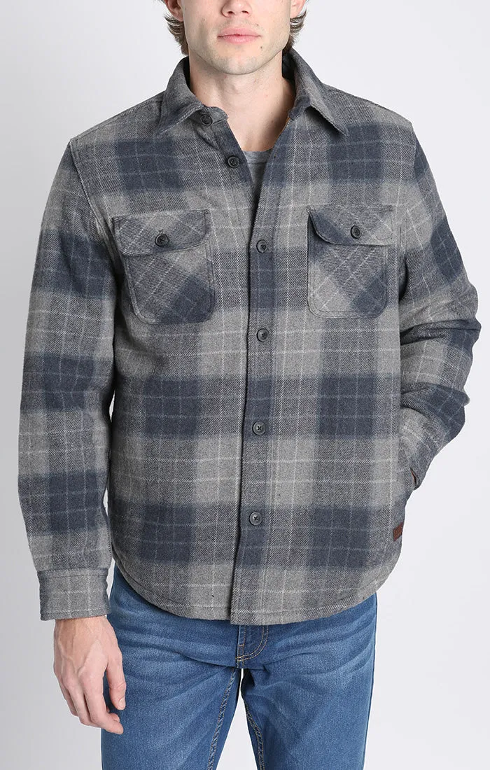 Sherpa Lined Wool Jacket
