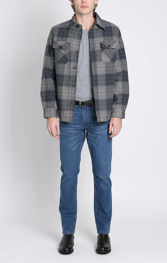 Sherpa Lined Wool Jacket