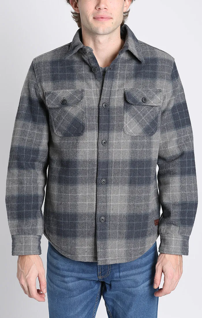 Sherpa Lined Wool Jacket
