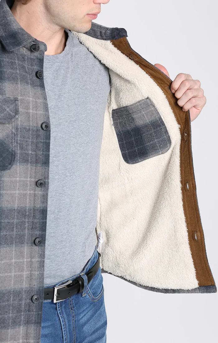 Sherpa Lined Wool Jacket