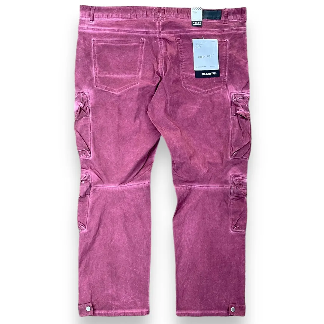 SMOKE RISE JP23527B-BURGUNDY
