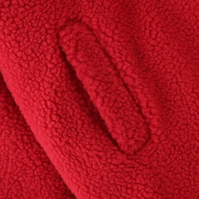 SOLID TEDDY FUR COAT