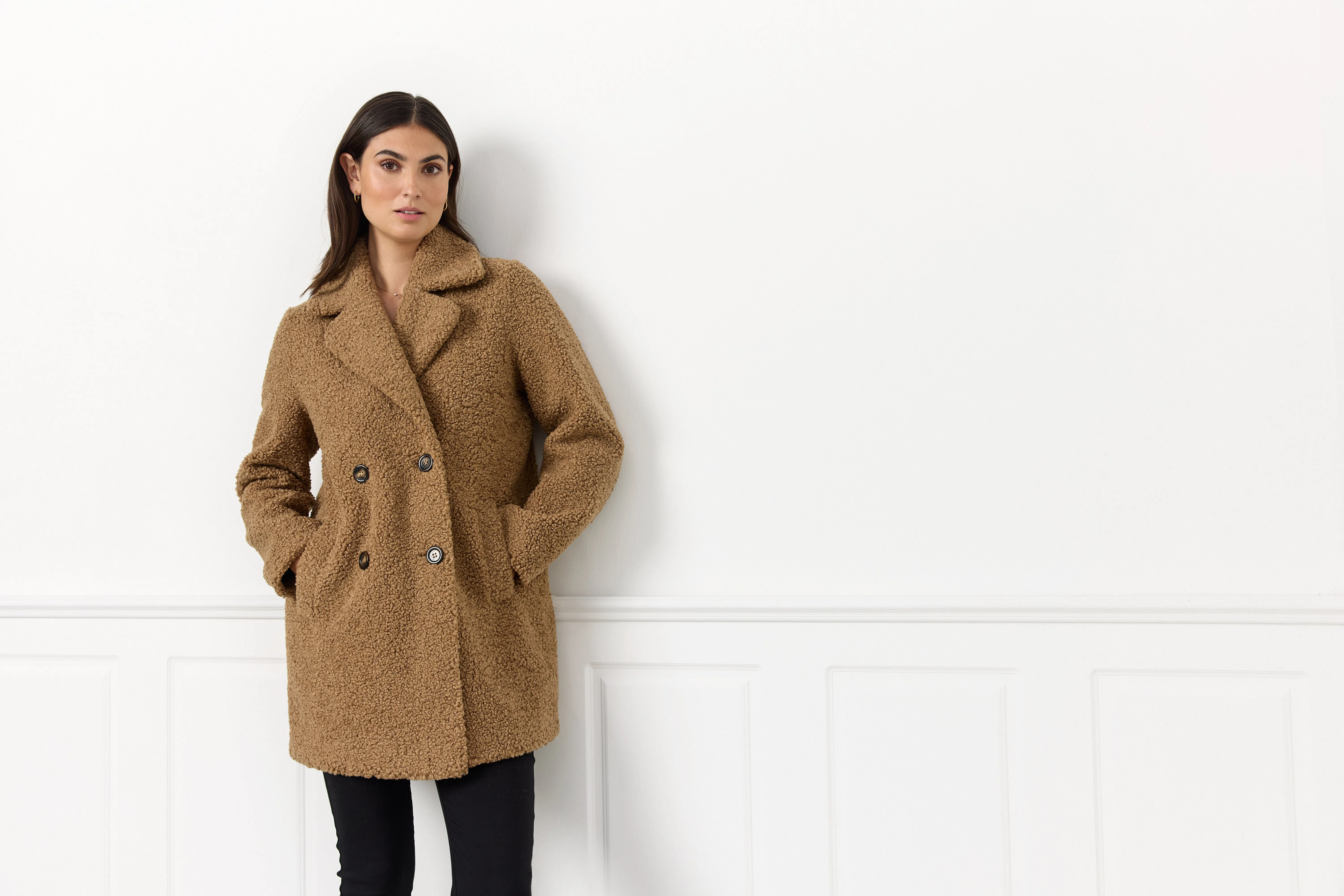 SOYACONCEPT Mukite 1 Teddy Coat