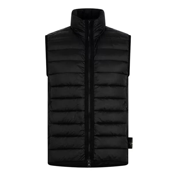 Stone Island Down Gilet Black