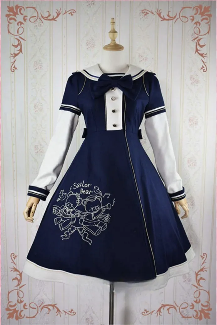 Strawberry Witch~Christmas Winter Lolita Coat New Year Embroidery Woolen Overcoat