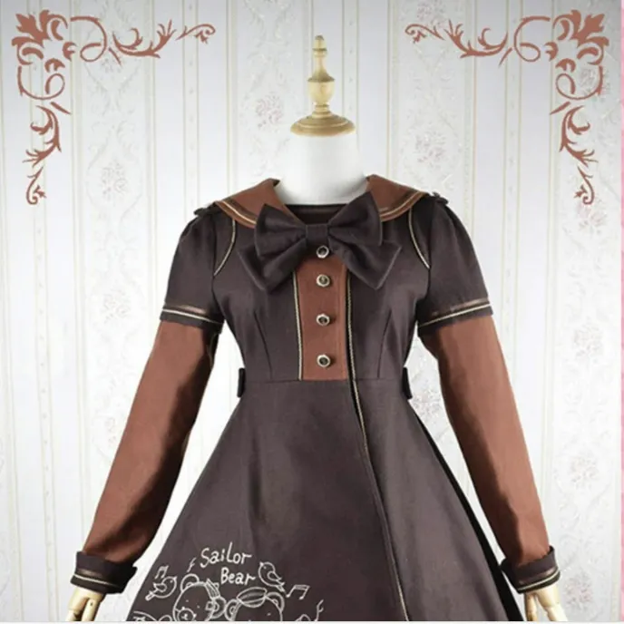 Strawberry Witch~Christmas Winter Lolita Coat New Year Embroidery Woolen Overcoat