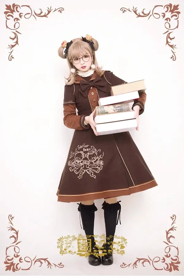 Strawberry Witch~Christmas Winter Lolita Coat New Year Embroidery Woolen Overcoat