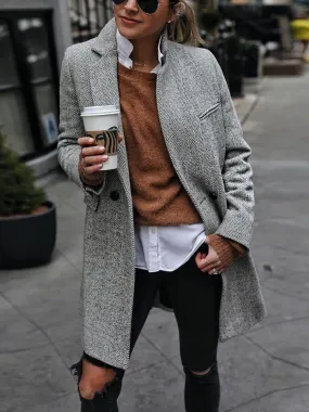 Stunncal Outlook Button Down Textured Coat