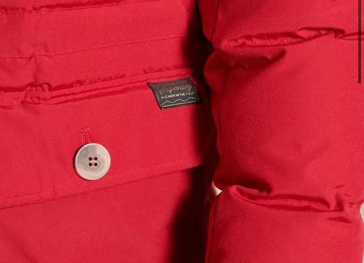 Superdry Mountain Coat Down Filled BNWT RRP £199