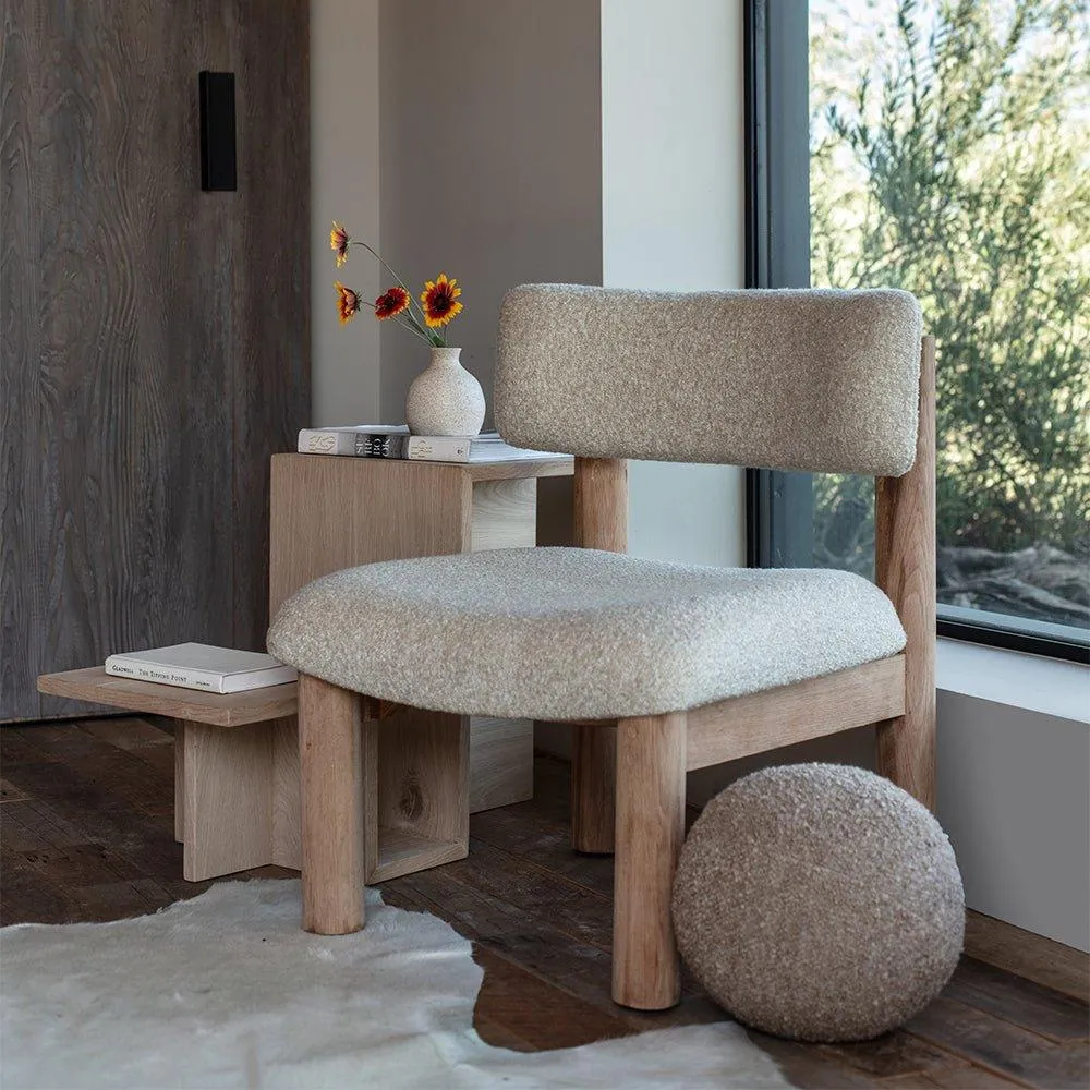 Teddy Accent Chair - Column Legs
