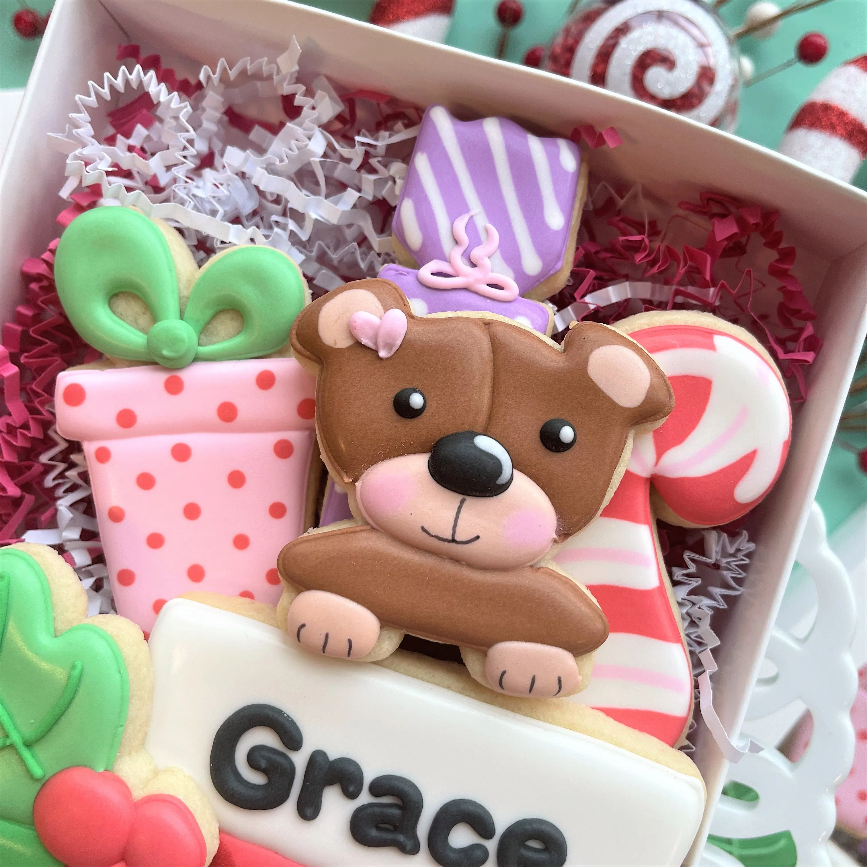 Teddy Bear Bust Cookie Cutter